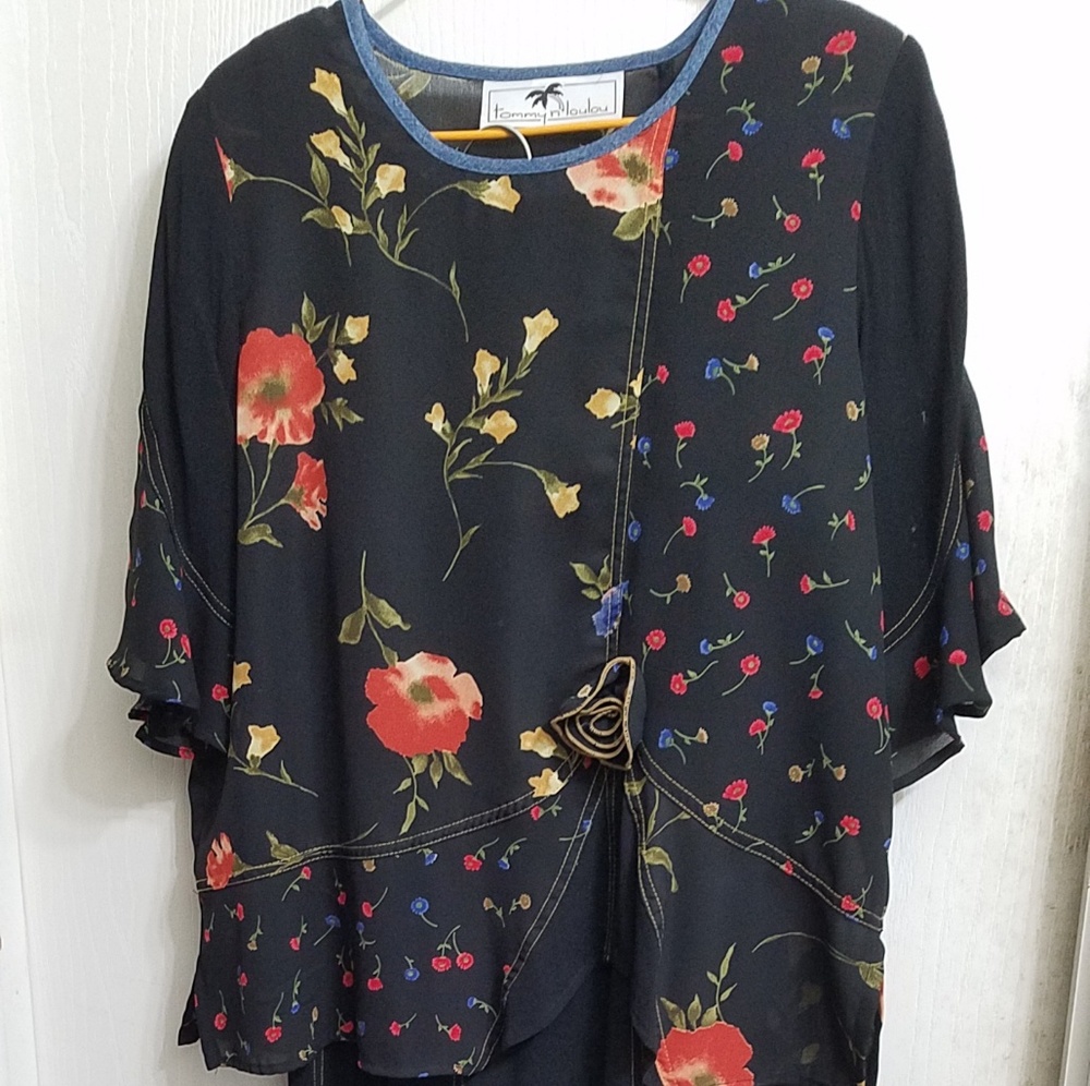 2 piece dress, straight skirt, semi sheer top